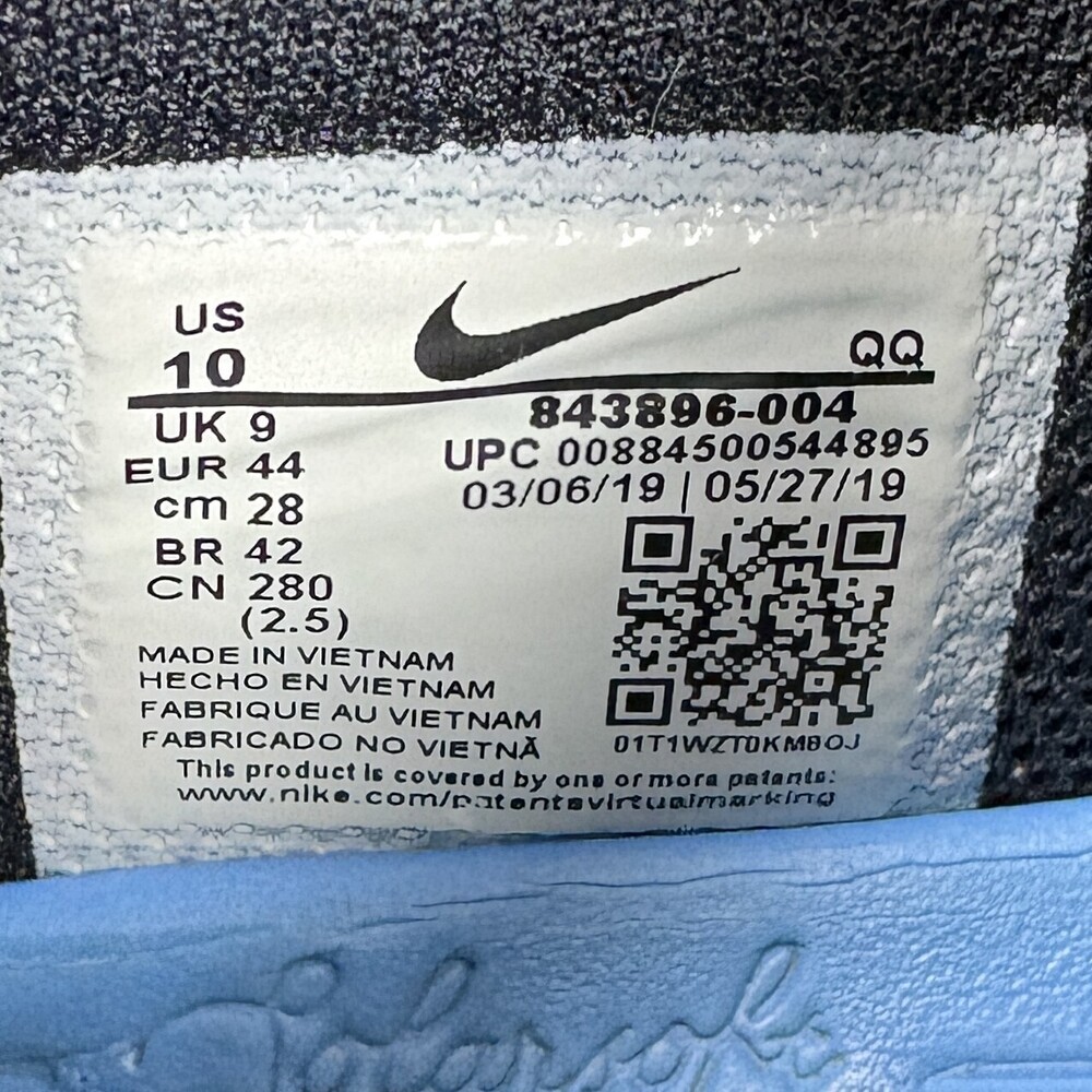 Nike SB Check Gray Black Mens US Size 10 EUR 44 843896-004 Sneakers - Picture 10 of 10